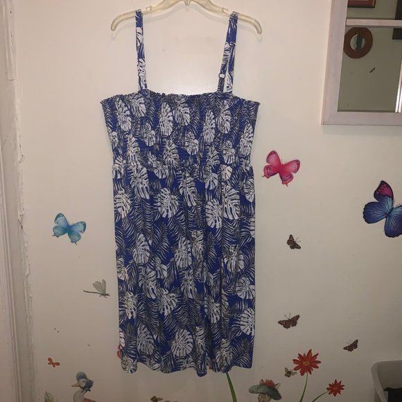 Smocked Bodice Tank Dress By Ellos - Picture 5 of 7